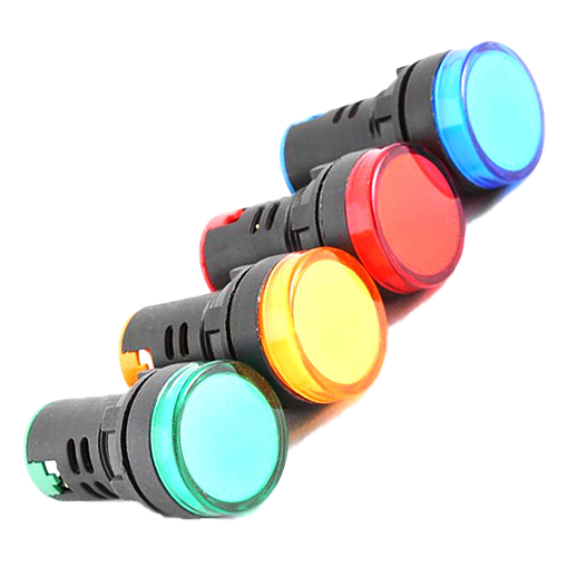 شستی و چراغ سیگنال