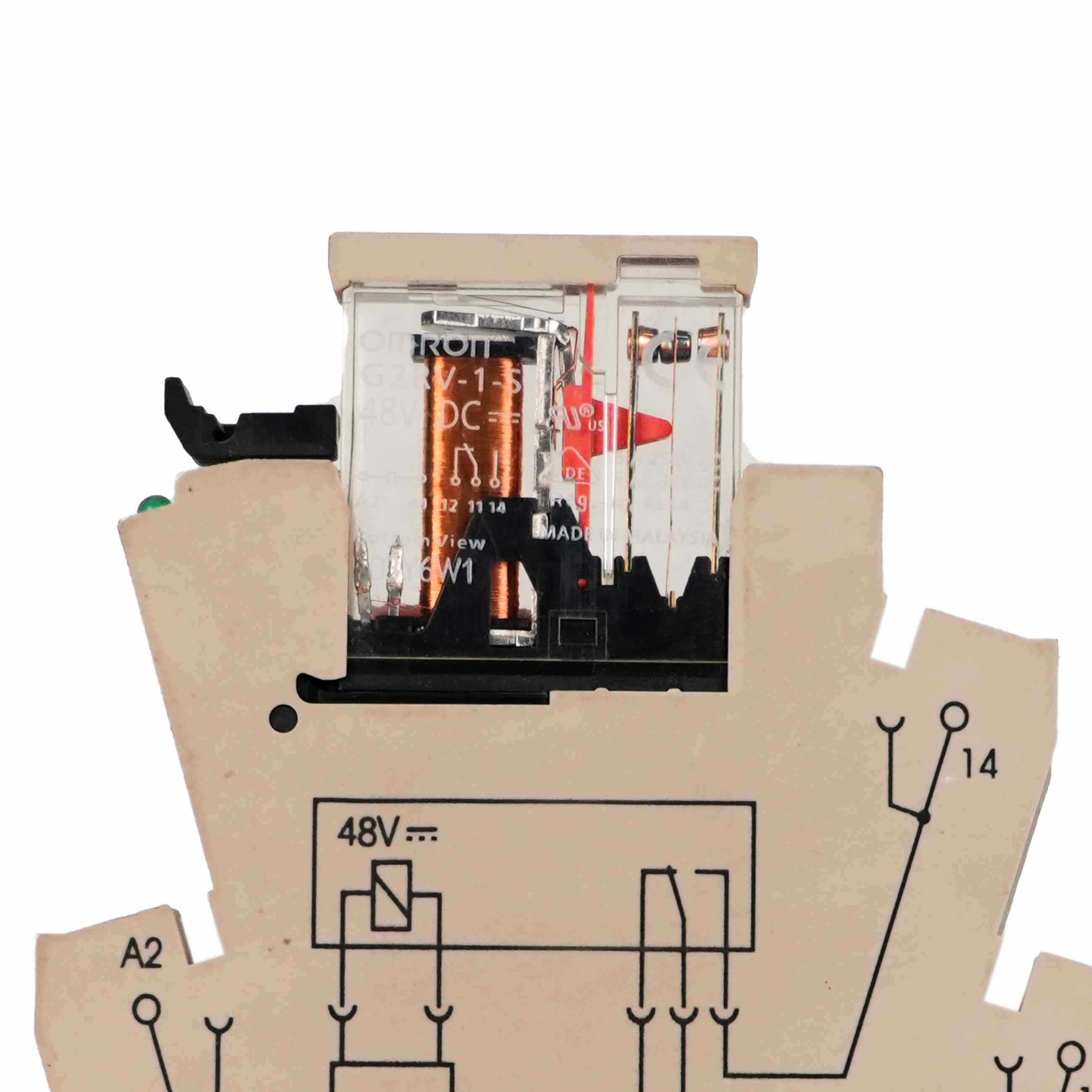 رله باریک صنعتی امرون مدل G2RV-SL700