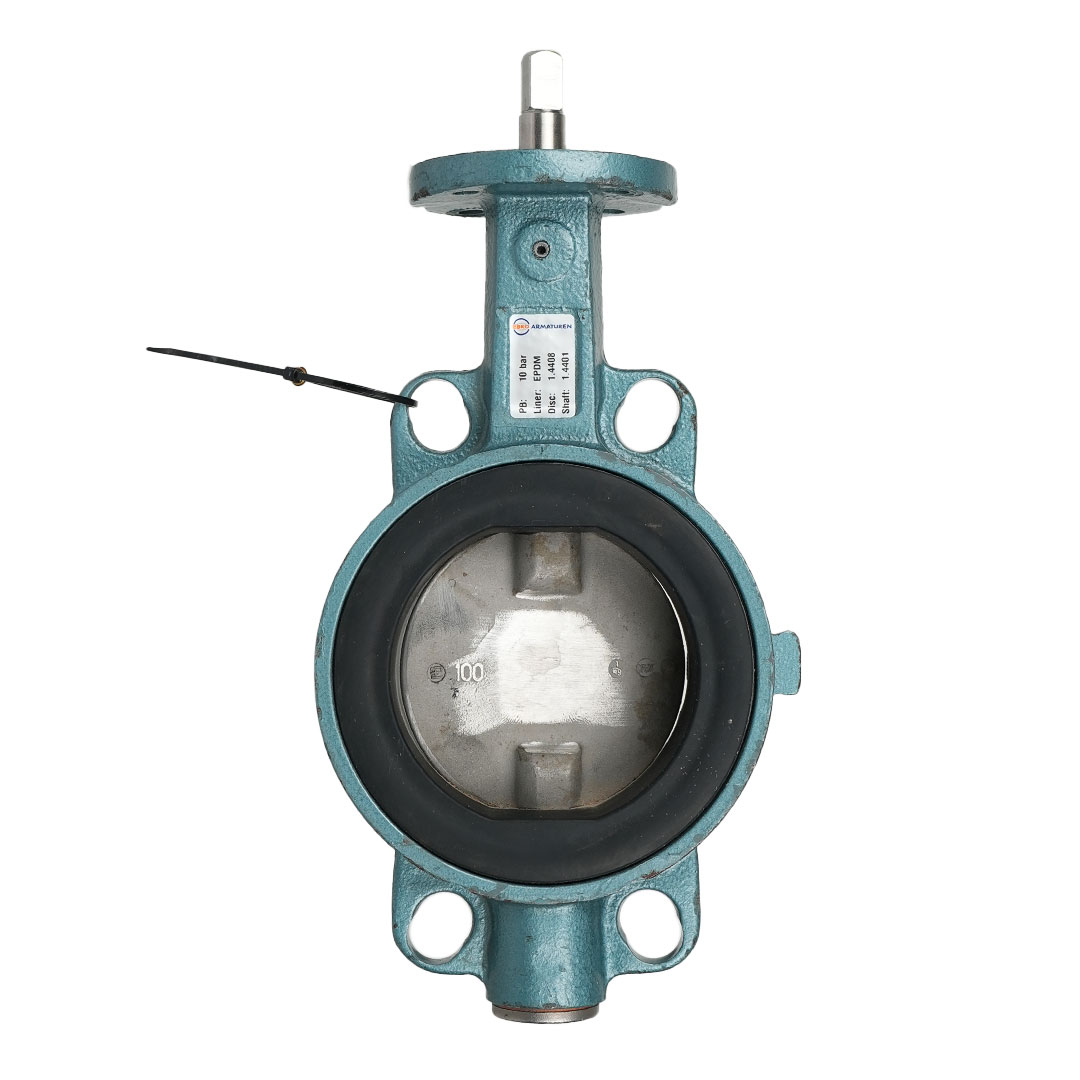 نمای دیگر شیر پروانه‌ای Ebro Z011-K1 DN100