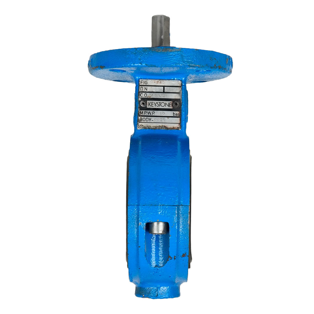 نمای دیگر شیر پروانه ای مدل Emerson keystone -FIG. 9-280